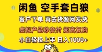 轻松玩转闲鱼 虚拟资产无风险代发 客户下单即交付 秒结款 高复购率 日入多张 轻松玩转闲鱼 虚拟资产无风险代发 客户下单即交付 秒结款 高复购率 日入多张