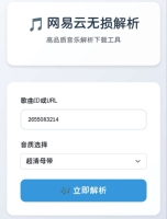 网易云解析+0成本免服务器永新久搭建部署 网易云解析+0成本免服务器永新久搭建部署